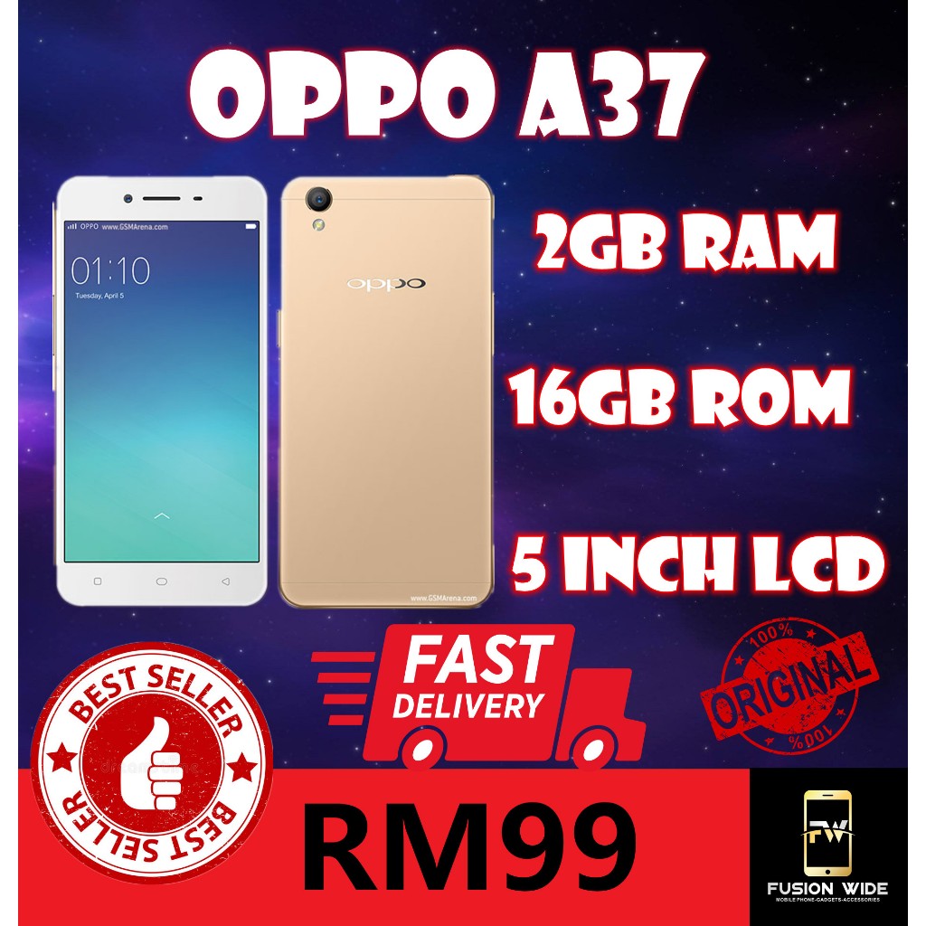 Oppo A37fw Ram Oppo A37 OPPO A37f (Gold, 16 GB) (2 GB RAM) At