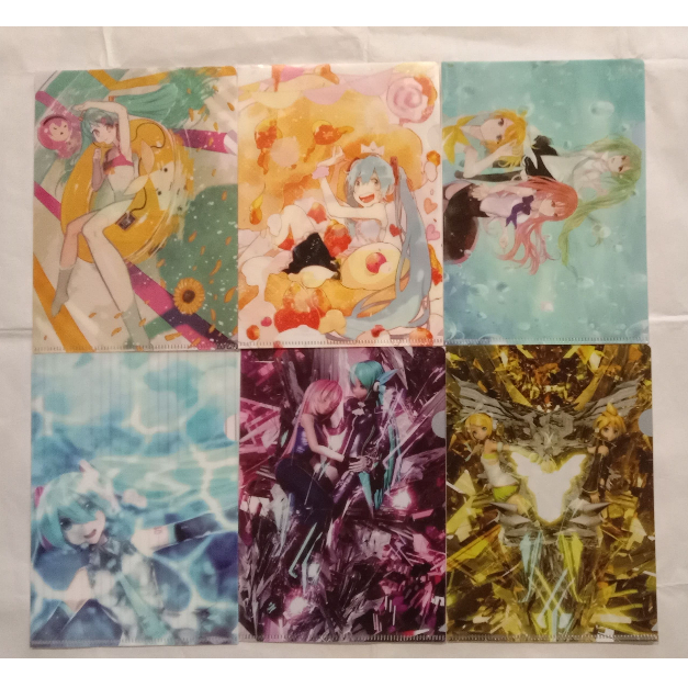 Ichiban Kuji x Vocaloid Hatsune Miku collab A5 file folder | Shopee ...
