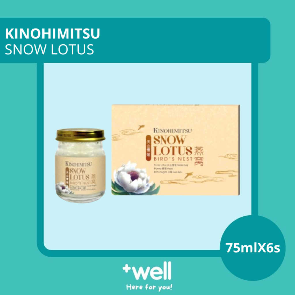 KINOHIMITSU Bird's Nest Snow Lotus 75ML X 6S Shopee Malaysia