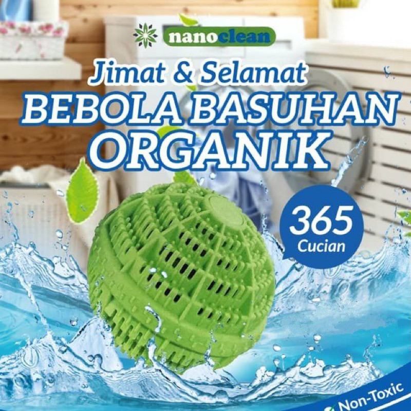 Nanoclean Laundry Ball (Bola Pencuci Ajaib) Shopee Malaysia