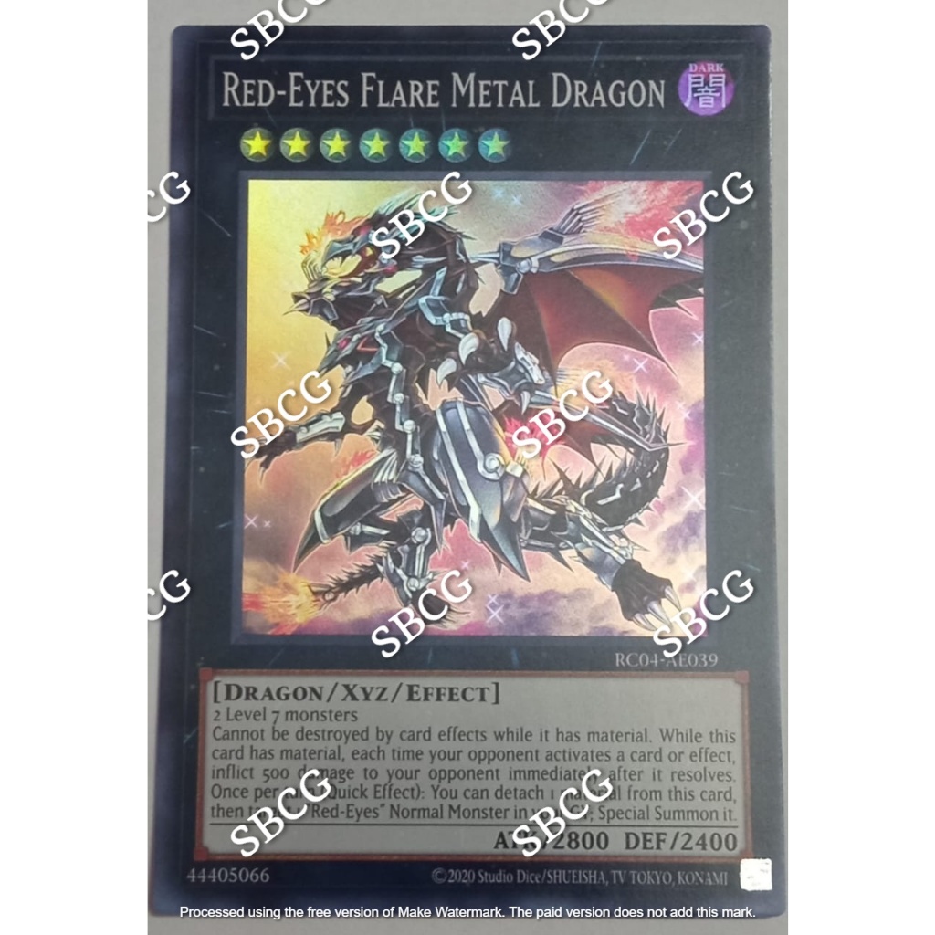 Rarity Collection Quarter Century Edition "RedEyes Flare Metal Dragon