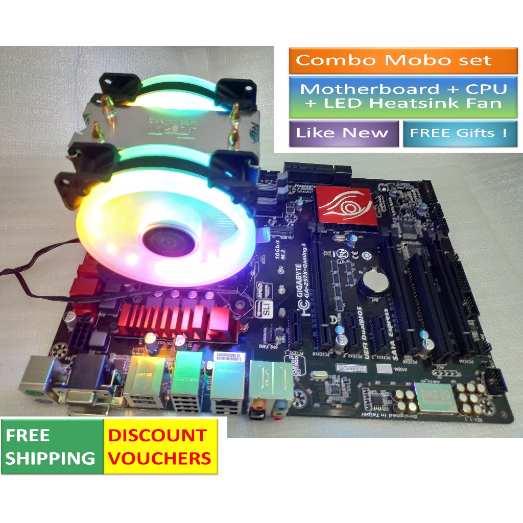 (Like New !!) (DDR3) Gaming Combo Set Intel Xeon i7 4770 CPU (Benchmark