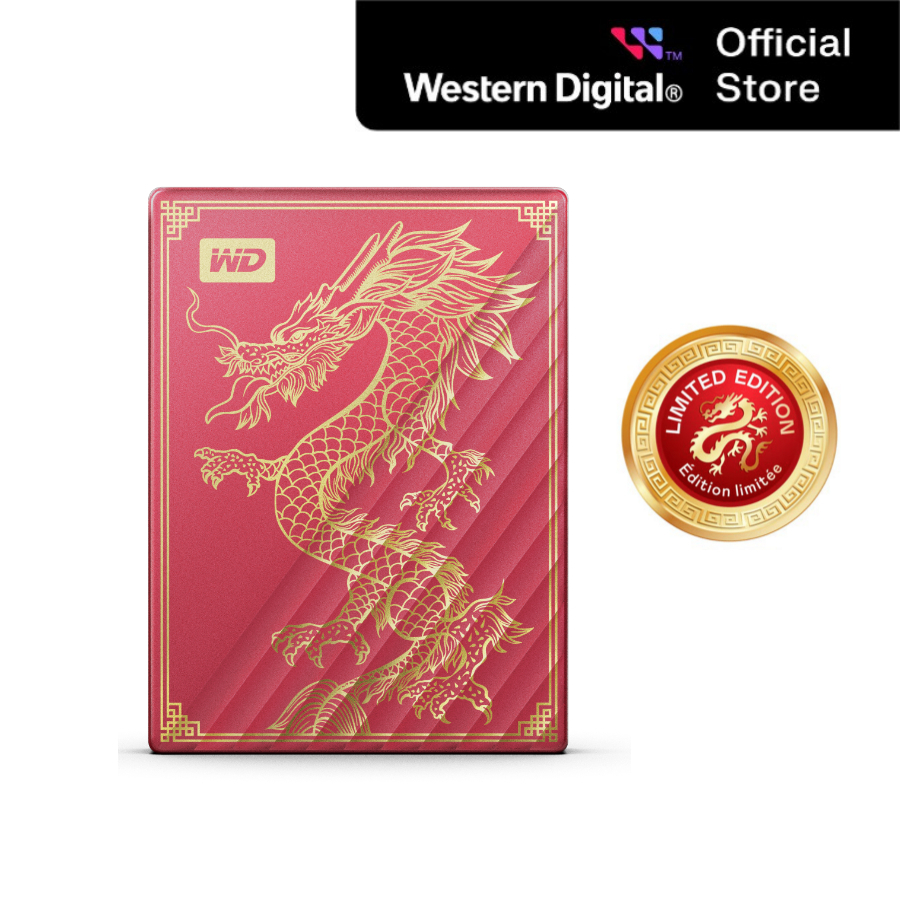 WD My Passport Ultra Limited-Edition Dragon (2TB) | Shopee Malaysia