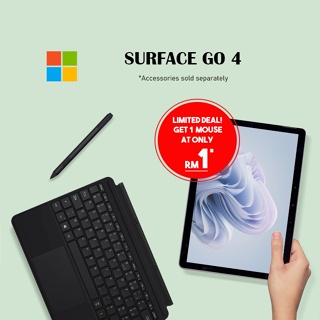 Microsoft 10.5 Multi-Touch Surface Go 4 for Business (Wi-Fi Only, Platinum)