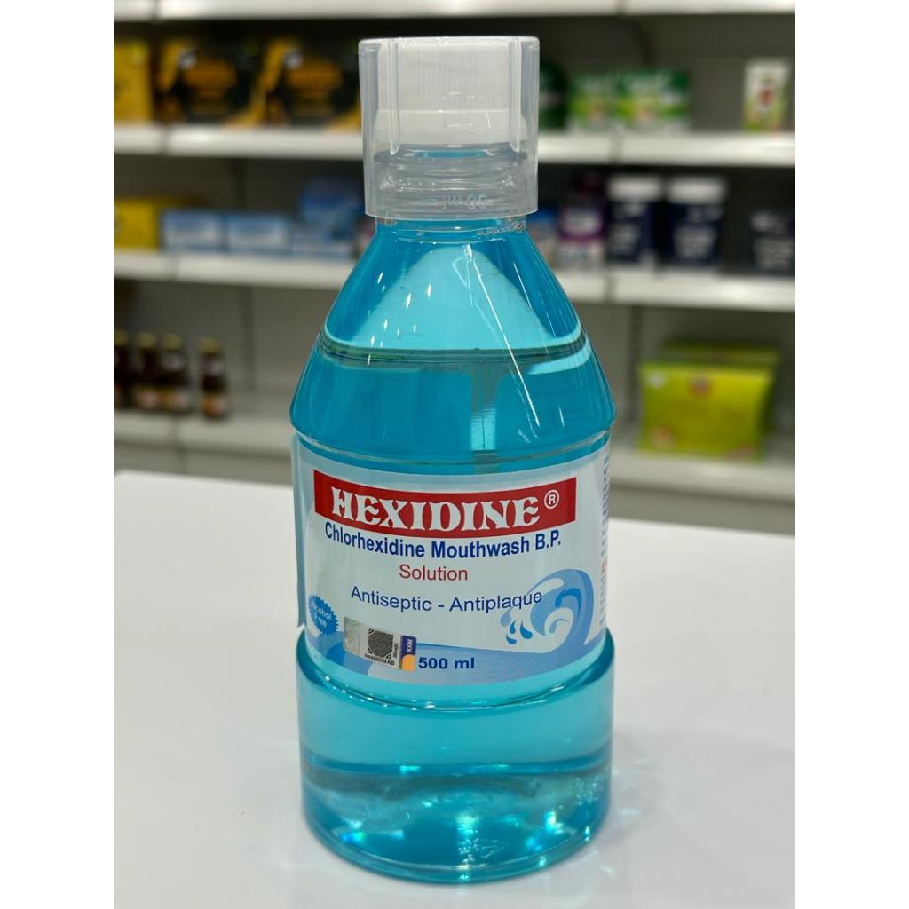 Hexidine Chlorhexidine Mouthwash 500mL | Shopee Malaysia