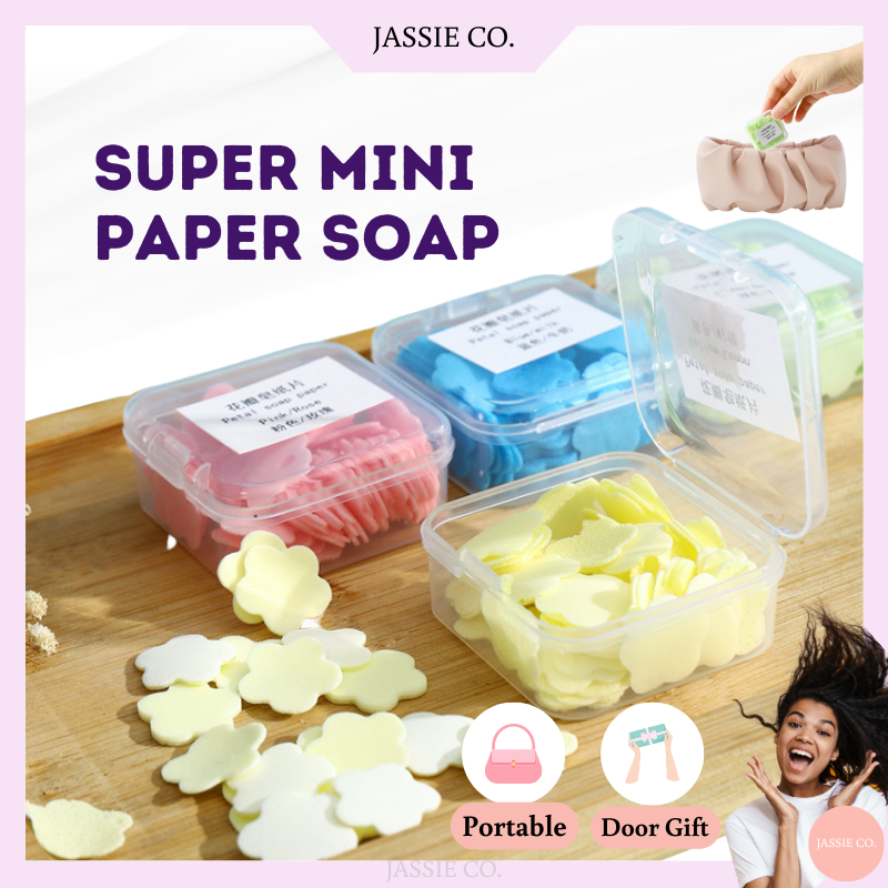 Super Mini Paper Soap Travel Hand Soap Travel Disposable Soap Sabun