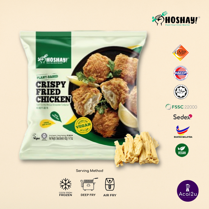 Hoshay Plant Based Crispy Fried Chicken, 400g | Shopee Malaysia