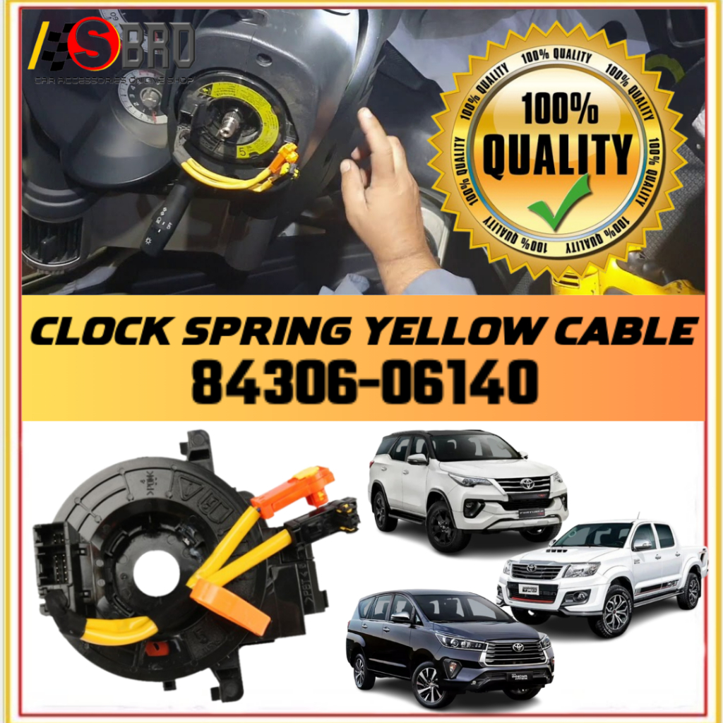 TOYOTA HILUX FORTUNER INNOVA CAMRY ALTIS VIOS CLOCK SPRING HORN SPIRAL