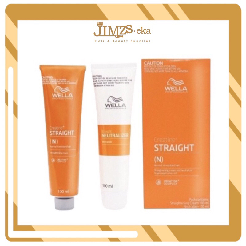 Wella Professional Wellastrate Hair Straightening Cream Mild C S 100ml 100ml Shopee Malaysia