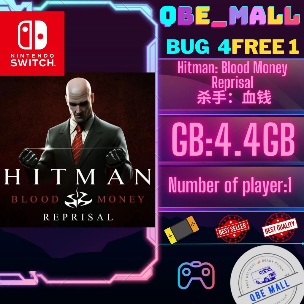 Hitman: Blood Money Reprisal 杀手：血钱 (Nintendo Switch) DigitalDownload ...