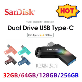 Original SanDisk Ultra Dual Pen Drive Go USB Type-C Penrive OTG USB 3.1 USB  Flash