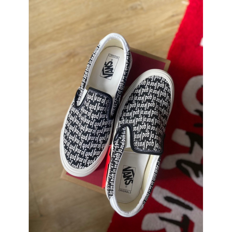 Fear of god vans custom hotsell