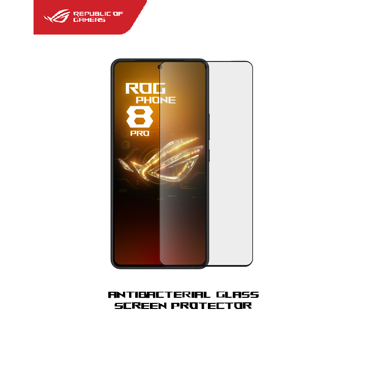 ROG Phone 8 Antibacterial Glass Screen Protector Shopee Malaysia