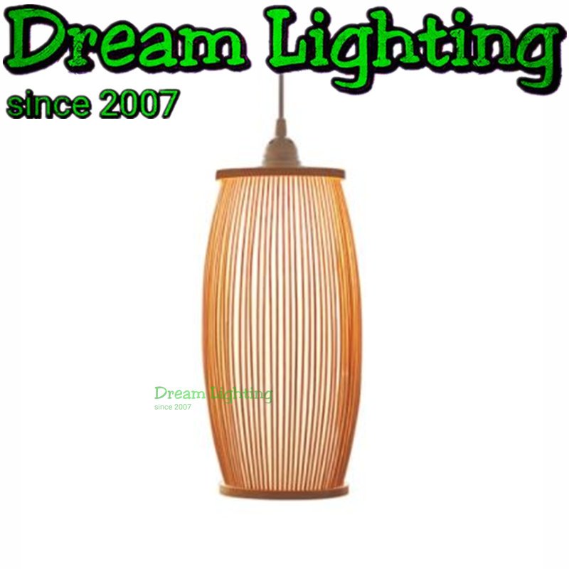 Dream Lighting Muji Rattan Lamp Japanese Bamboo Pendant Lights Lampu ...