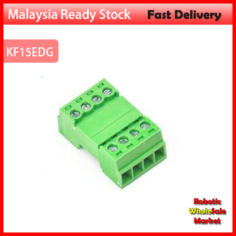 (1 pair ) KF15EDG PCBKF15EDG PCB PLUGGABLE TERMINAL BLOCK CONNECTOR (2-12PINS) 3.81mm pitch (Male and Female)