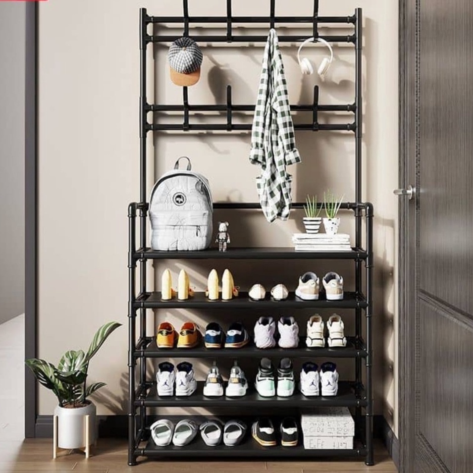 Hanging Rack / Clothes Rack / Shoe Rack / Rak Kasut/ Multifunction Rack ...