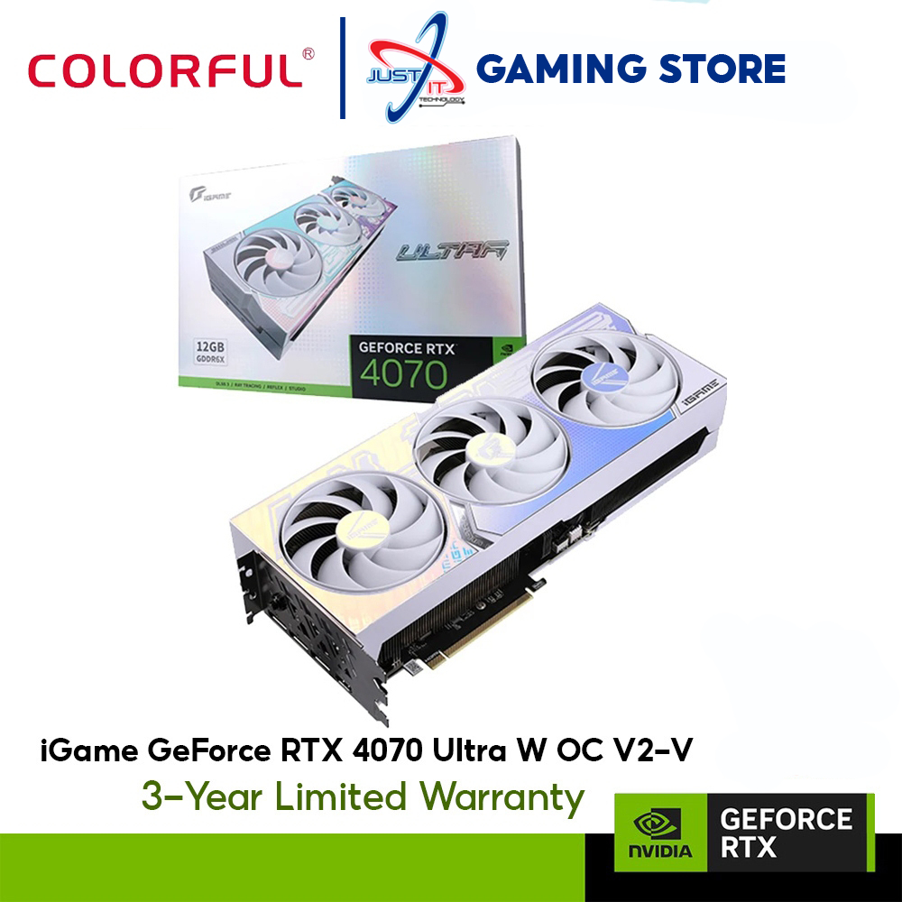 COLORFUL iGame GeForce RTX4070 Ultra W OC V2-V 12GB GDDR6X 192BIT ...