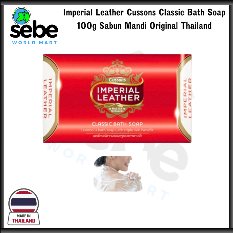 Savon De Bain Imperial Leather - Lot De 4 Savons Classiques 100 G - Fraîcheur Et Douceur