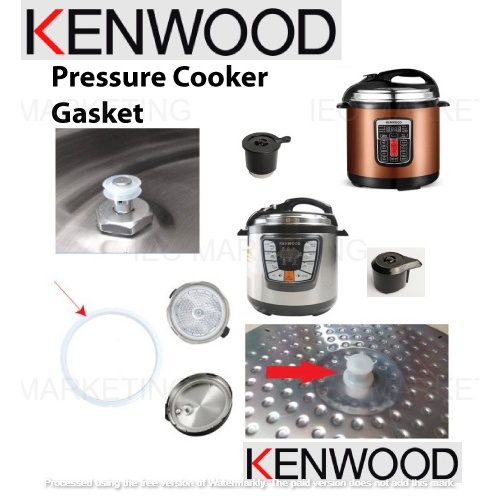 KENWOOD 6L 8L Pressure Cooker Floater Sealing Gasket Silicone Rubber ...