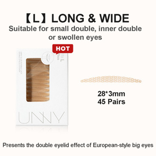 Unny Invisible Double Eyelid Tape Seamless Natural Lace Invisible Make