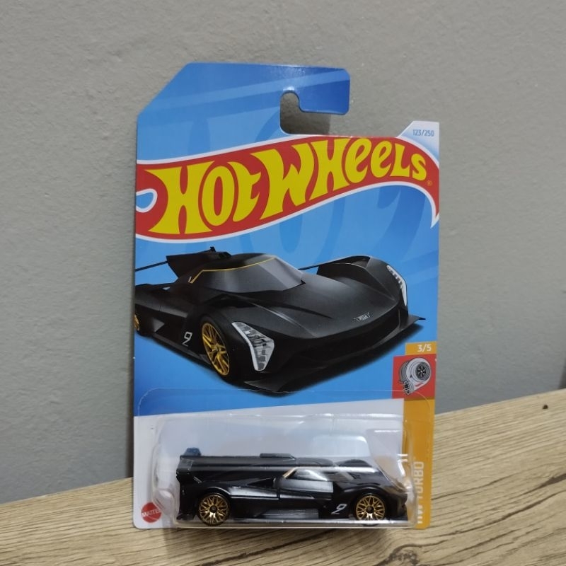 Hot Wheels Cadillac Project GTP Hypercar 2025 - Modèle 1/64, Série Blue Card (NP10) - Occasion