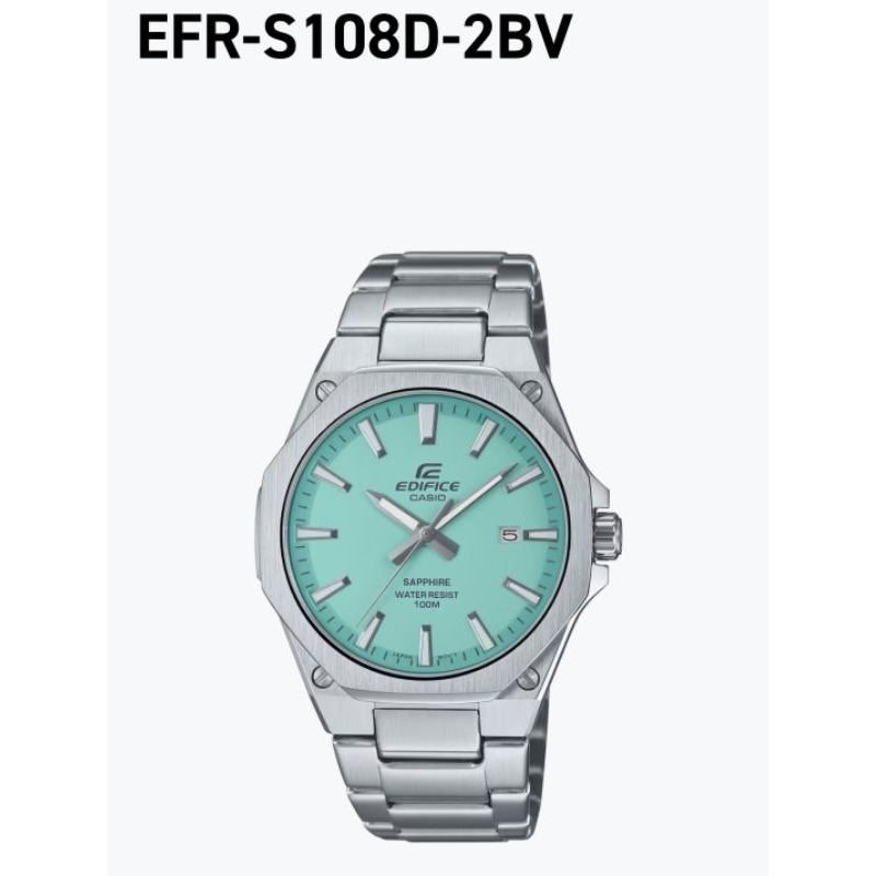 2 Years Warranty Casio Edifice EFR S108D 3AV Sapphire Crystal Glass Men watch EFR S108D 2B EFRS108D Shopee Malaysia