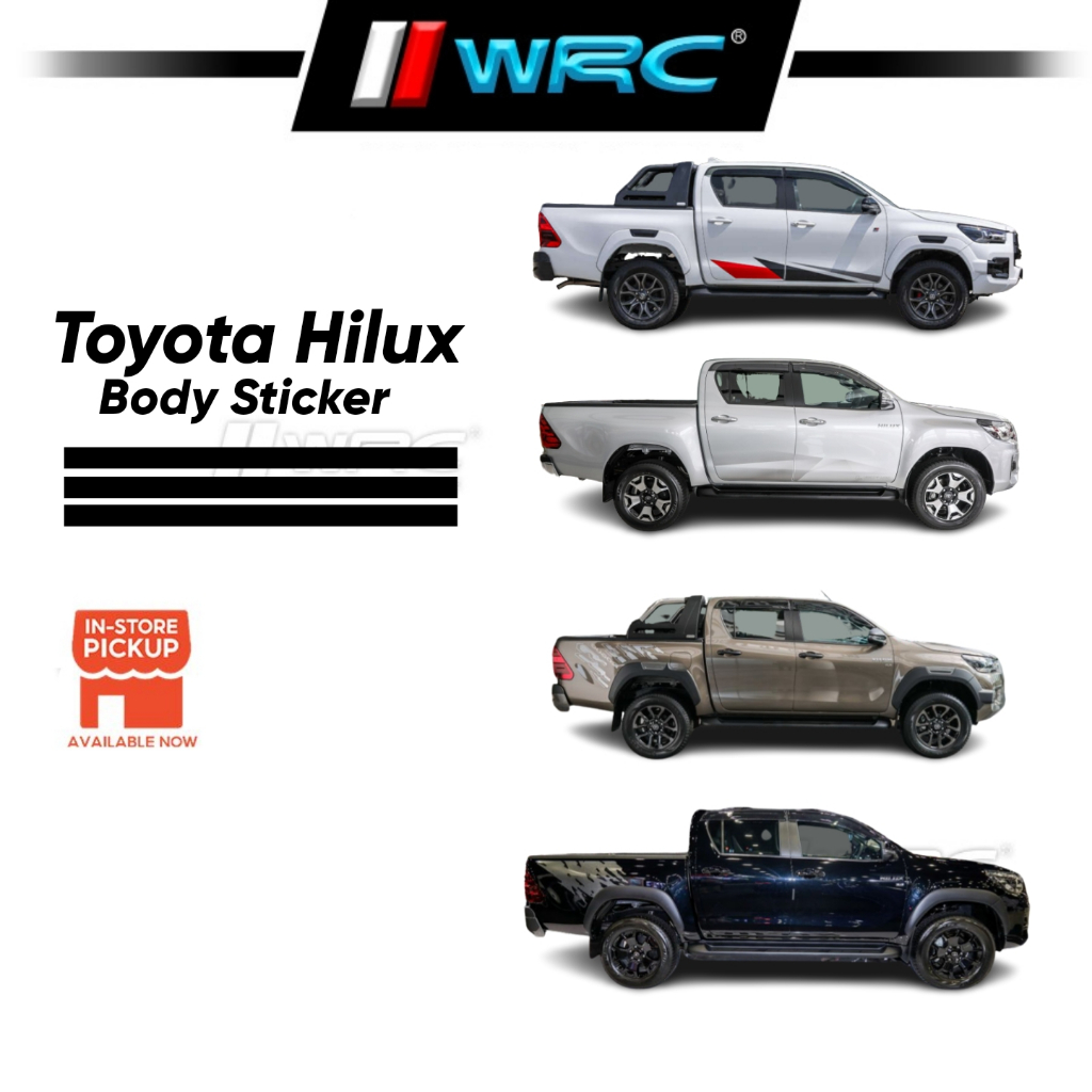 Toyota Hilux Rocco Rogue Sport Body Sticker | Shopee Malaysia