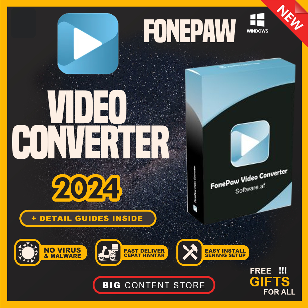 FonePaw Video Converter Ultimate 8.5💯 EASY INSTALL SOFTWARE 💯 LIFETIME
