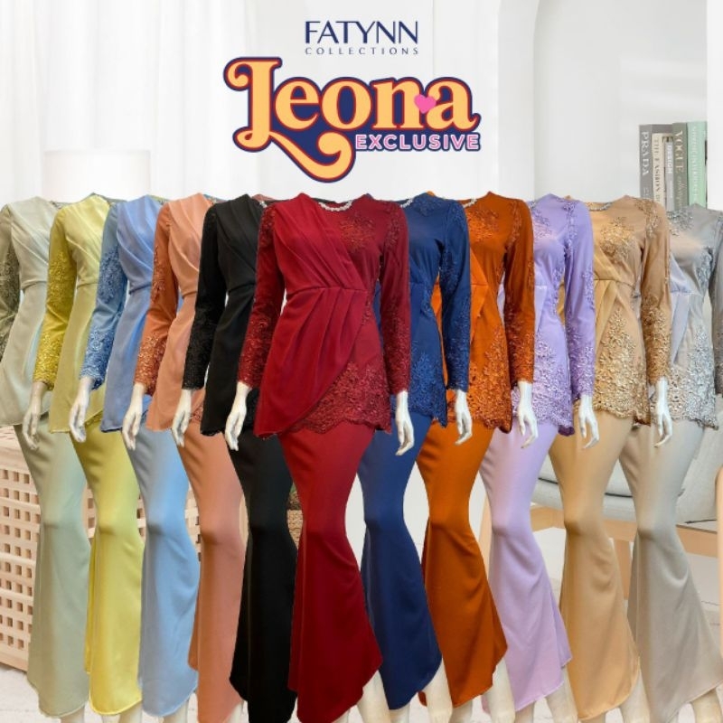 🔥[NEW ARRIVAL]🔥 LEONA EXCLUSIVE/BAJU KURUNG/BAJU RAYA 2024/BAJU RAYA