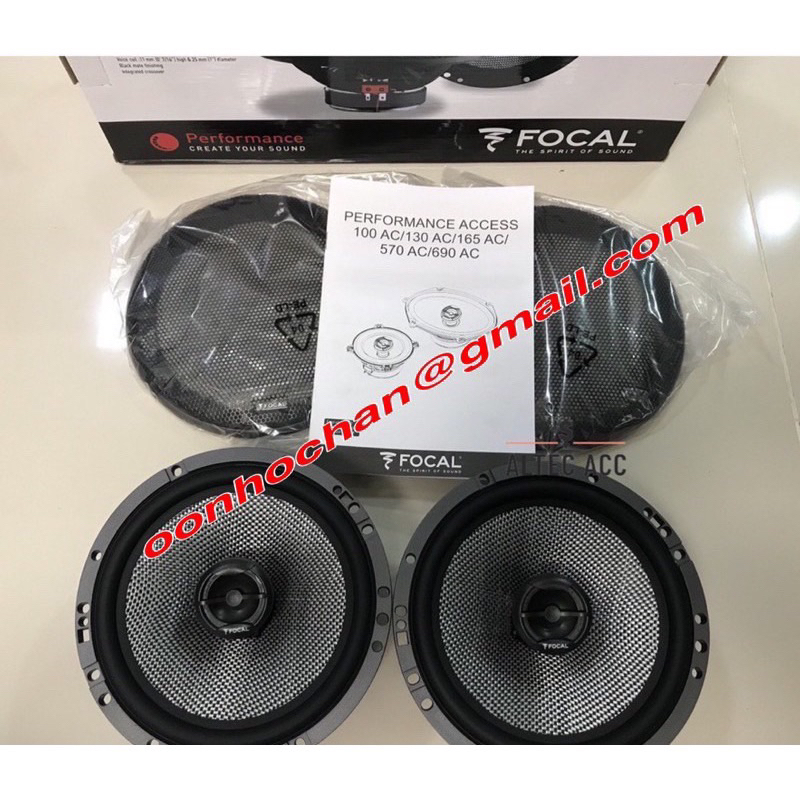 FOCAL ACCESS 165 AC / 165AC 6.5 INCH 2 WAY COAXIAL SPEAKER | Shopee ...