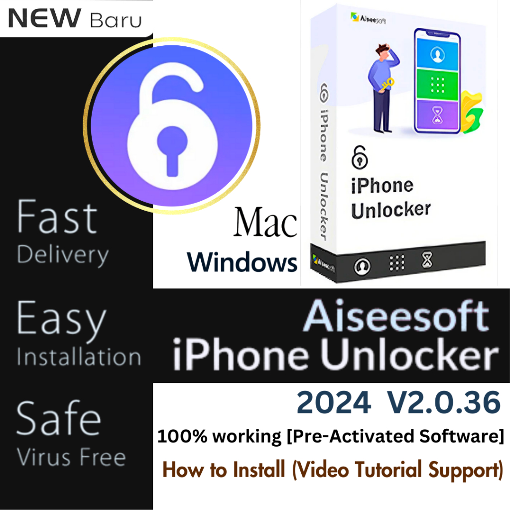 🔥latest🔥 Aiseesoft iPhone Unlocker 2024 v2.0.36 | 100% Working [Pre ...