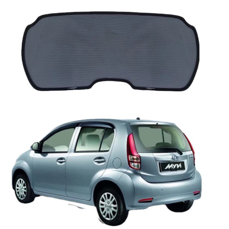 OEM Fit Rear Windscreen Car Sunshade Cermin besar sunshade Proton ...