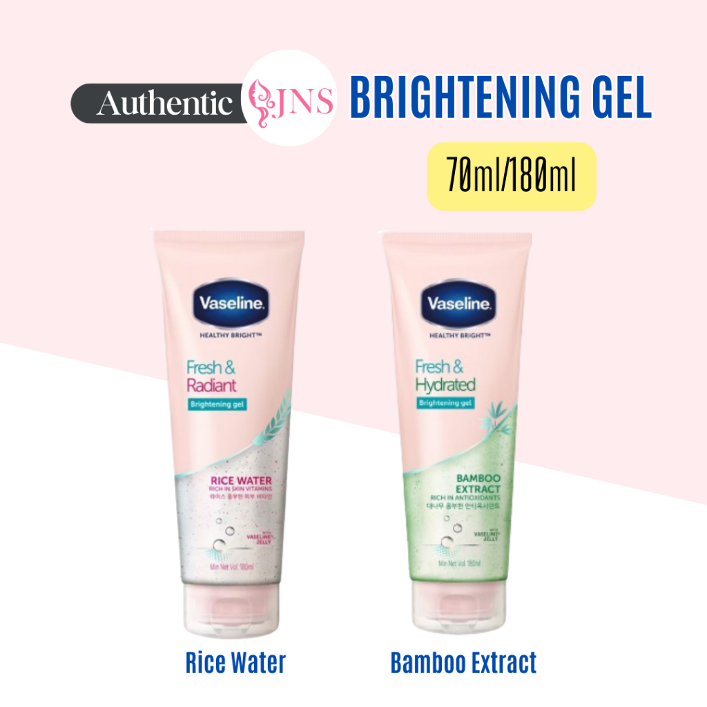 Vaseline Healthy White Bright Fresh Radiant Rice Water Bamboo