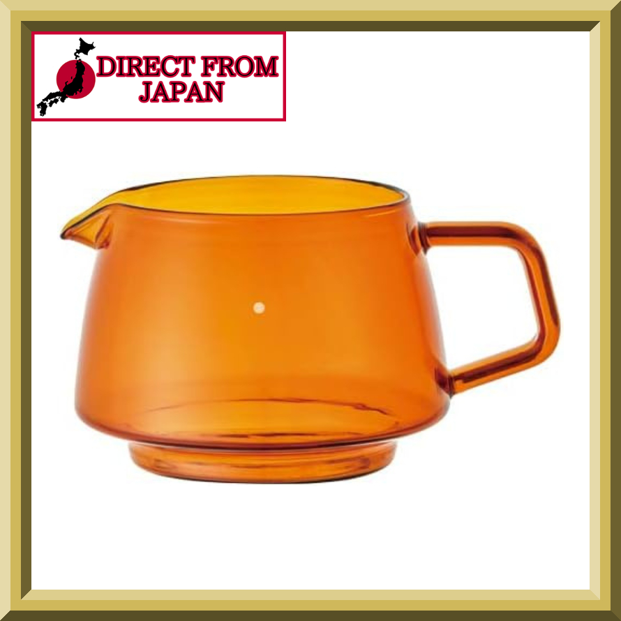 KINTO SEPIA Jug 2cups Amber Microwave/dishwasher safe with scale 21748