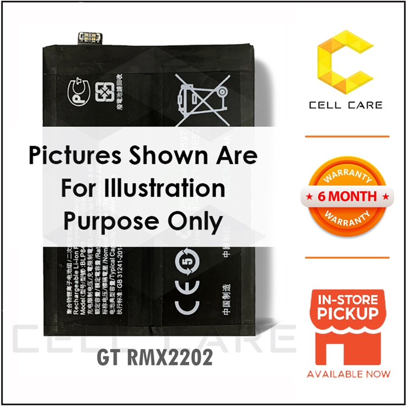 Batteria Originale Realme GT 5G RMX2202 – BLP849 4500mAh Per GT NEO RMX3031