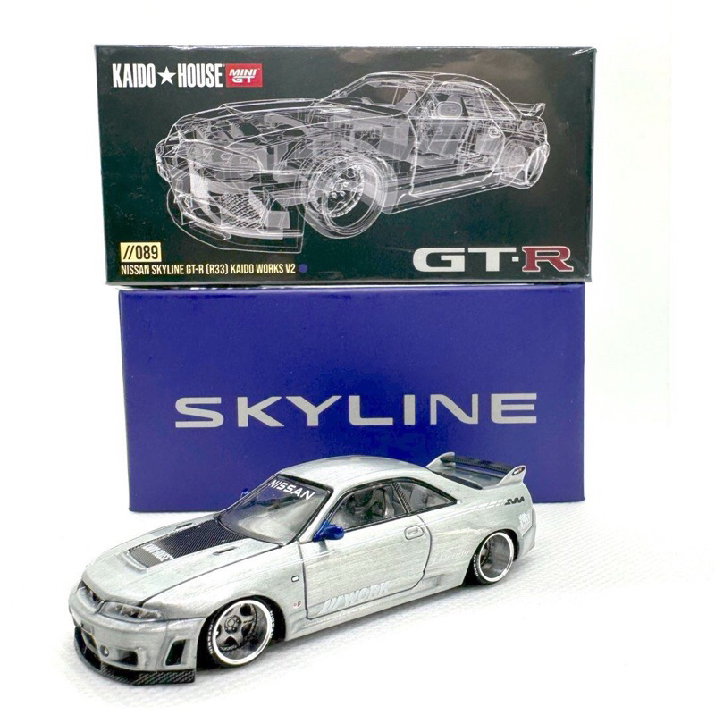 [CHASE CAR] #089 MINI GT X KAIDO HOUSE NISSAN SKYLINE GT-R (R33) KAIDO ...