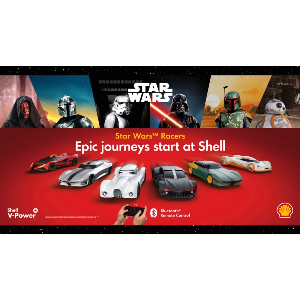 Shell Star Wars Racers Collection Remote Control Cars | Shopee Malaysia