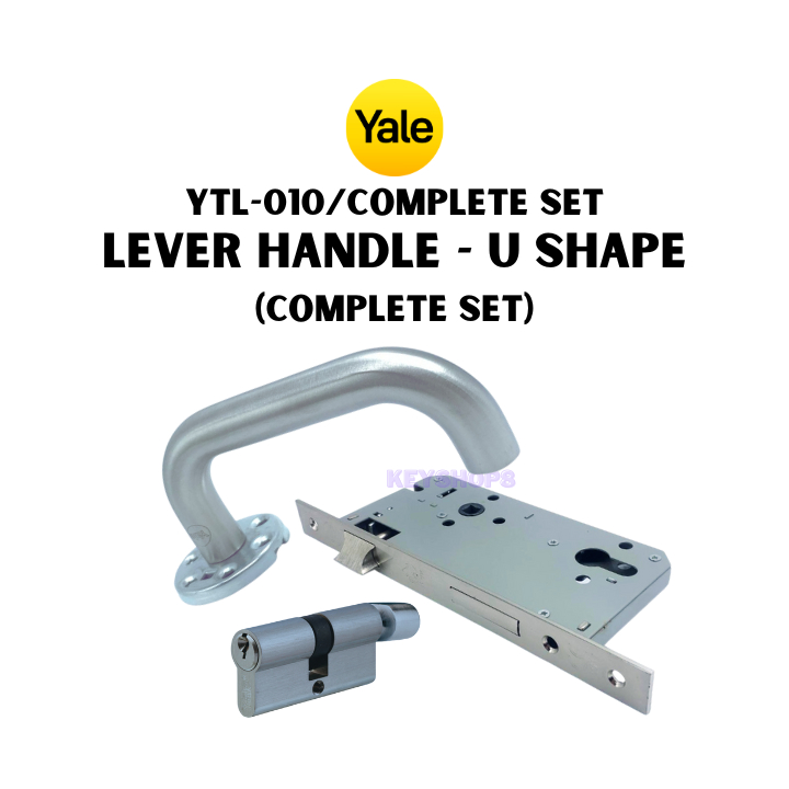 YALE YTL 010 COMPLETE SET LEVER HANDLE THUMBTURN MORTISE FOR OFFICE ...