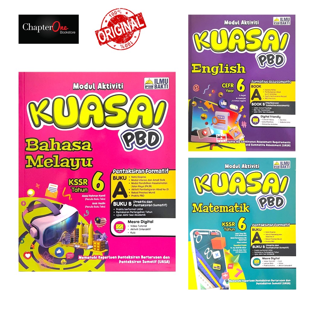 [Ilmu Bakti] Modul Aktiviti Kuasai PBD KSSR | Tahun 6 (2024) | Shopee ...