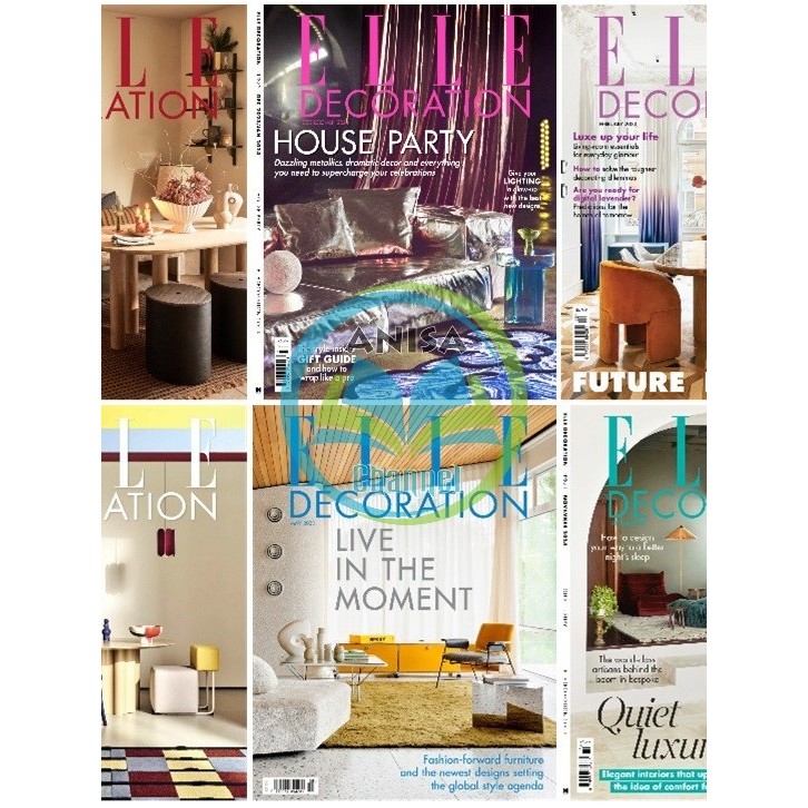 [eMagazine/PDF] Elle Decoration UK - 2023 Full Year Compilation (11 ...