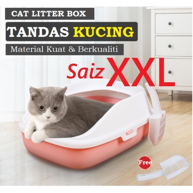 Litter box kucing best sale