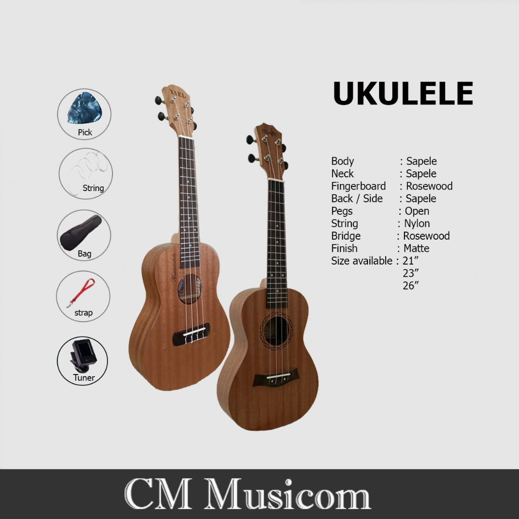 Soprano tenor deals concert ukulele