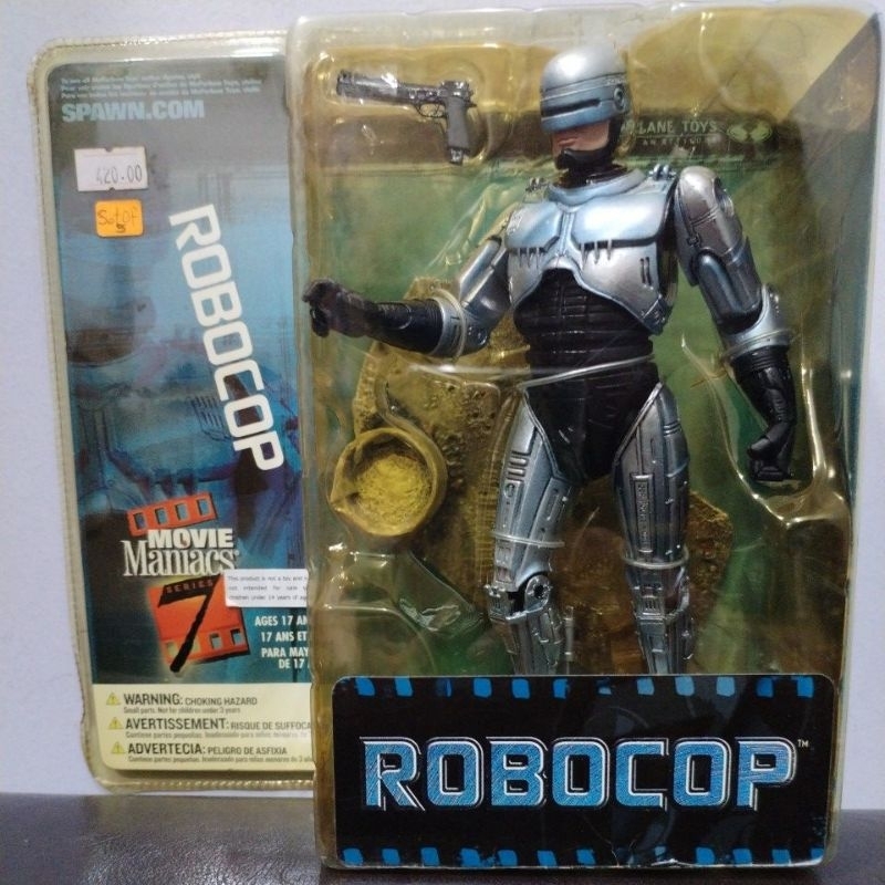 Figurine McFarlane Toys RoboCop 1987 - Movie Maniacs Series 7 - RARE - Neuf Sous Blister