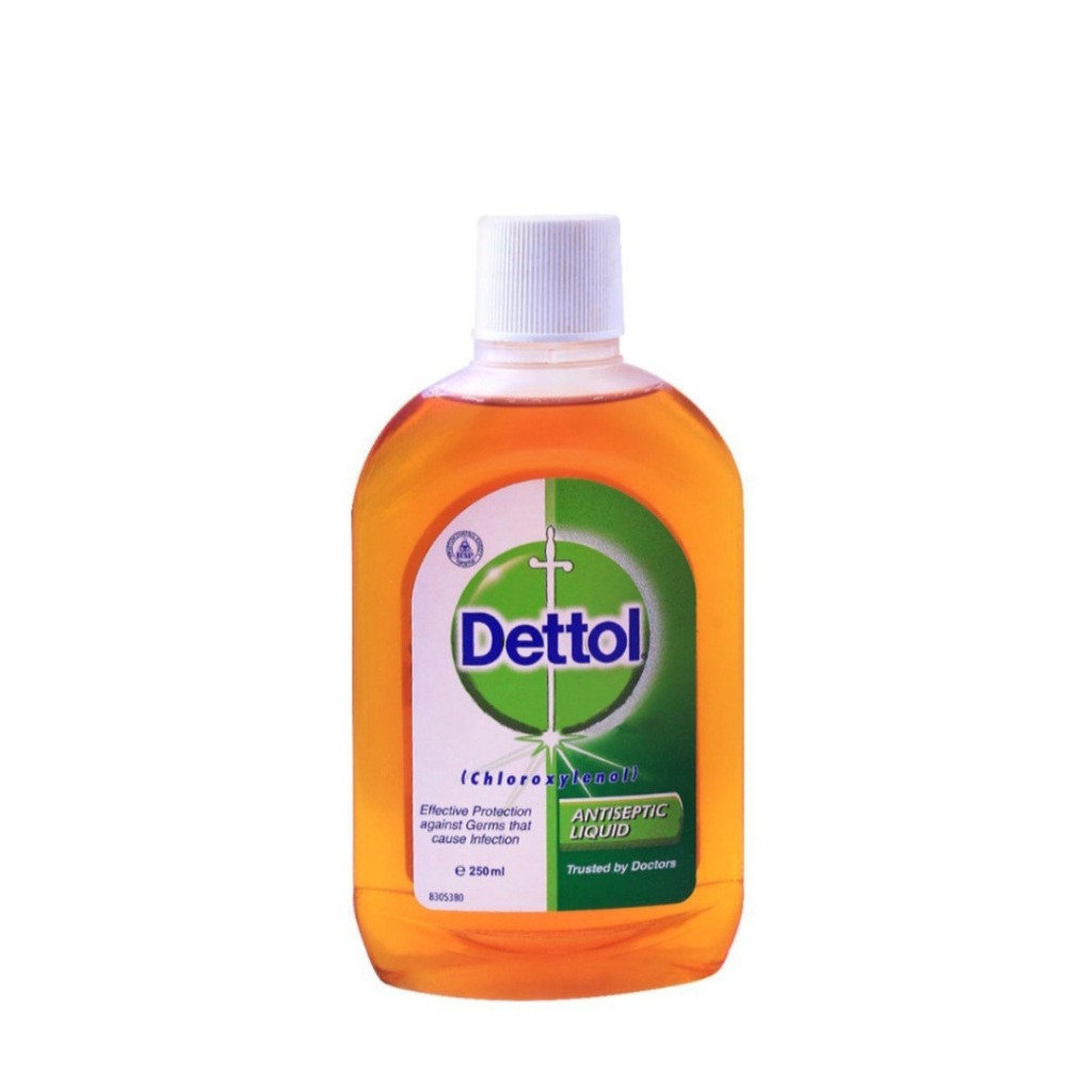 Dettol Antiseptic Liq 250ml Dettol Disinfectant kills 99.9% | Shopee ...