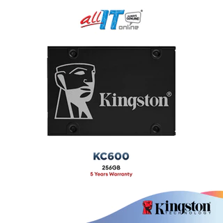 Kingston KC600 2.5" SATA Solid State Drive SSD (256GB / 512GB)