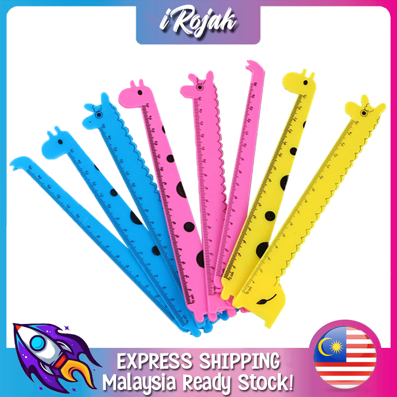 [iRojak] 15cm Giraffe Clear Scale Ruler Birthday Door Gifts For Kids ...