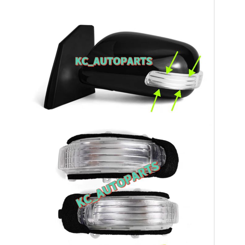 Toyota collora altis Mark x rav4 rav 4 SIDE MIRROR LAMP LIGHT Mirror ...