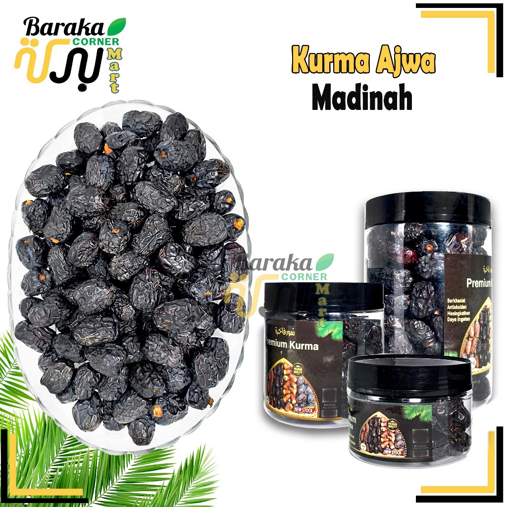 Ramadan Promotion Baraka Mart Kurma Ajwa Madinah Dates /VIP Jumbo, AA ...