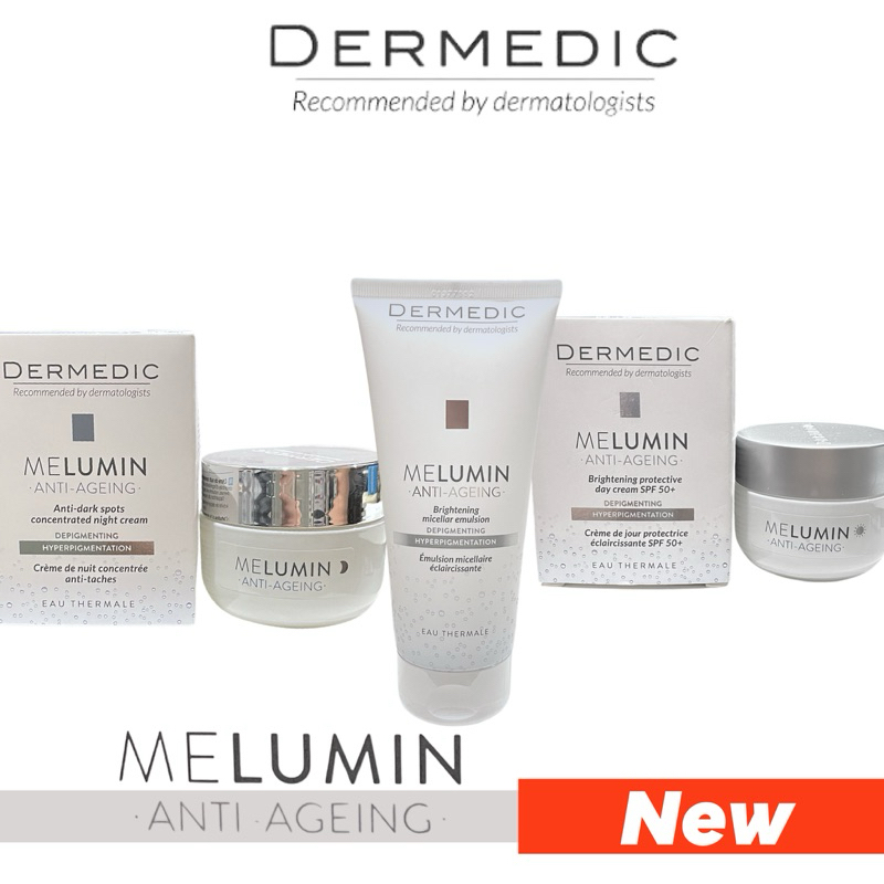 (RES) Dermedic Melumin Anti-Ageing Depigmenting Day Cream SPF50+ 50ml l ...