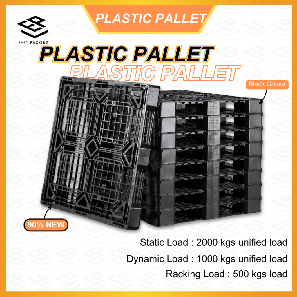 95% New Plastic Pallet Heavy loads Wood Pallet | Shopee Malaysia